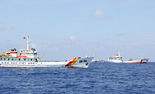 Vietnam Fisheries Resources Surveillance forces firmly protect nation’s sea and island sovereignty